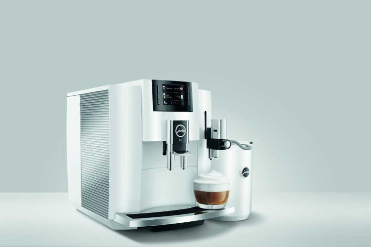 Ekspres do kawy JURA E8 Piano White