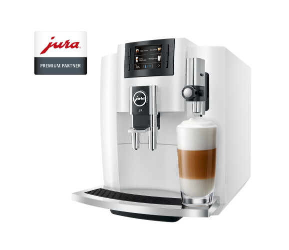 Ekspres do kawy JURA E8 Piano White