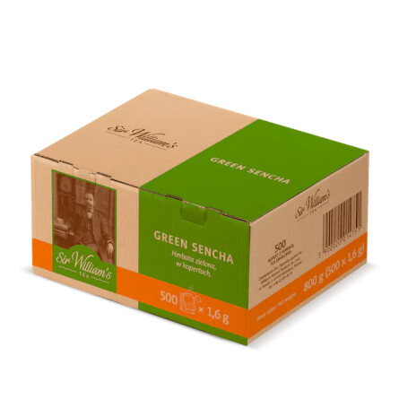 Zielona Herbata Sir William’s Tea Green Sencha 500 szt.