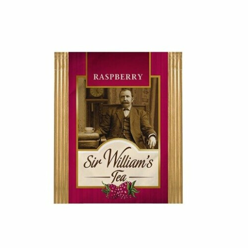 Herbata owocowa Sir William’s Tea Raspberry 50 saszetek