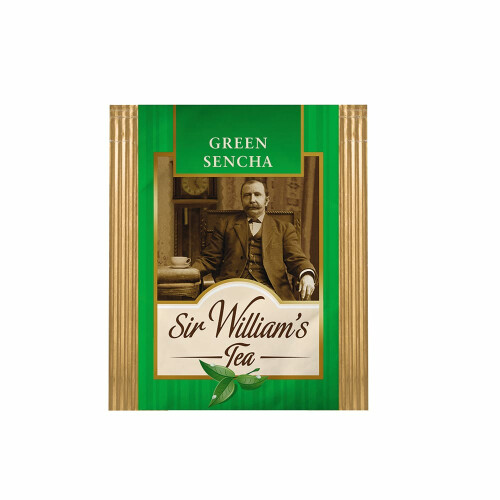 Herbata czarna Sir William's Tea Green Sencha 50 saszetek