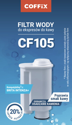 Filtr wody do ekspresu SAECO PHILIPS Brita Intenza+ (zamiennik)