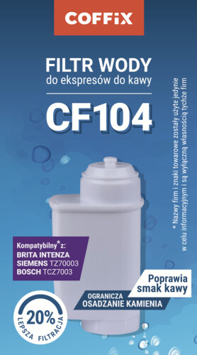 Filtr wody do ekspresu SIEMENS BOSCH Intenza (zamiennik)