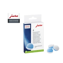 JURA Trójfazowe tabletki czyszczące 6 sztuk