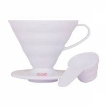 Plastikowy Drip Hario V60-02 Biały